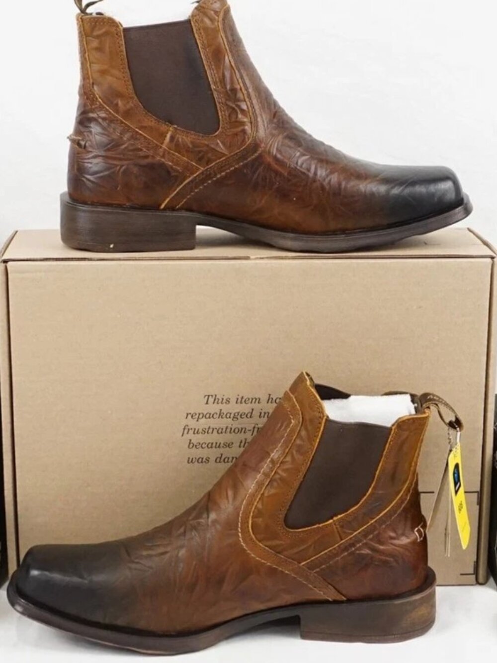 Sureway 608 Professional Comfortable Leather Work Ankle Boots Rugged Durable